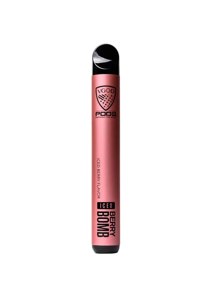 پاد یکبار مصرف توت فرنگی یخ ویگاد / POD BERRY BOMB ICED (1500 پاف)